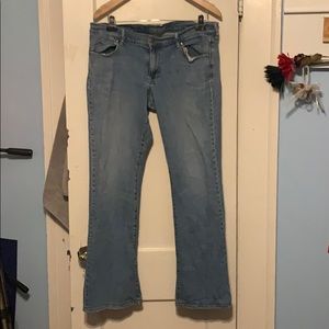 Vintage Old Navy The Flirt jeans 12 mid-rise flare